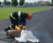 На Слонимщине прошли учения-соревнования по гражданской обороне