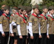 В Слониме проходит военно-патриотическая игра «Зарница»